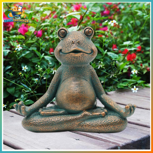 Meditation frosch figur - frosch, deko