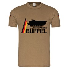 BW Tropen Bergepanzer 3 Büffel Tank original Tropenshirt Tropenhemd #14906
