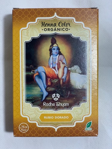 Henna color golden blonde - "golden, blonde"
