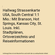 Hallwag Strassenkarte USA