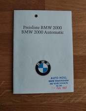 BMW 2000 Neue Klasse +