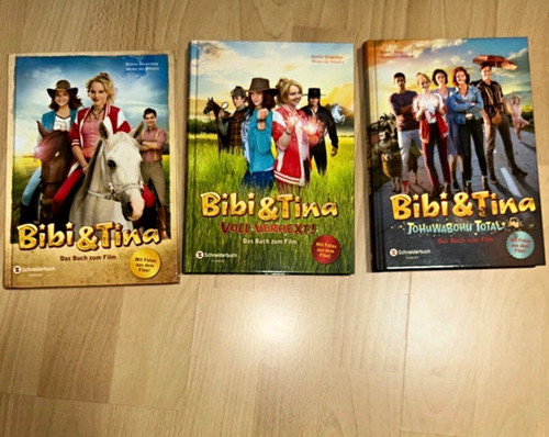 Bibi tina bücher - 3x, bücher: