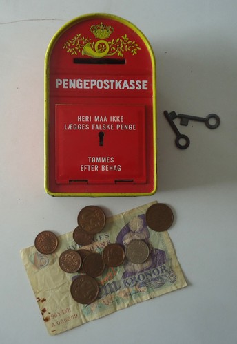 Pengepostkasse dänemark - dänemark,