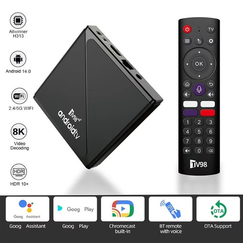 Hdr android box 5g - box, wifi