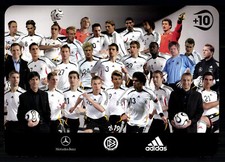 Original DFB Mannschaftskarte