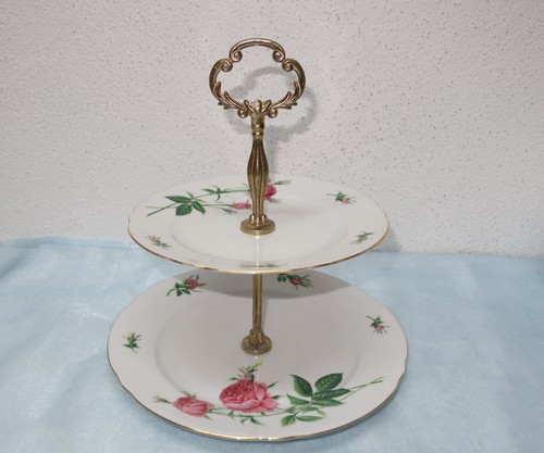 Etagere rosen porzellan - -,