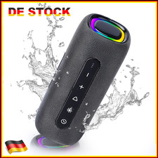 Bluetooth-Lautsprecher mit RGB Licht Drahtloser Tragbare Musikbox Geschenk