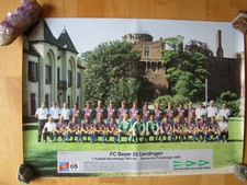 Großes Poster Plakat FC Bayer