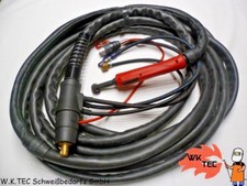 WIG TIG Schweißbrenner WK/WP/SR 20 - 8,0m DD Schalter EWM Schweißgerät