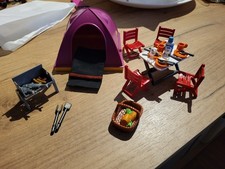 Playmobil Camping Set 7260 mit Zelt, Tisch und Hocker Ohne Anleitung und OVP