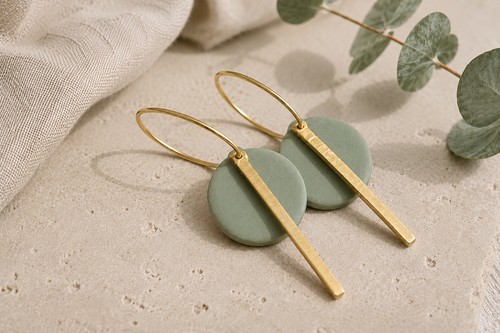 Neu handgemachte ohrringe - ohrringe, |