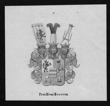 1840 - von Beveren Wappen Adel