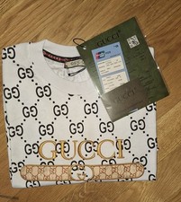 Herren T-Shirt Gucci Weiß