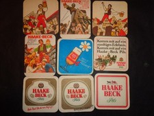 17 Bierdeckel Brauerei Haake