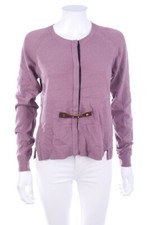 Henry Cotton´s Strickjacke Cardigan Elbow Patches I 42 = D 36 mauve pink