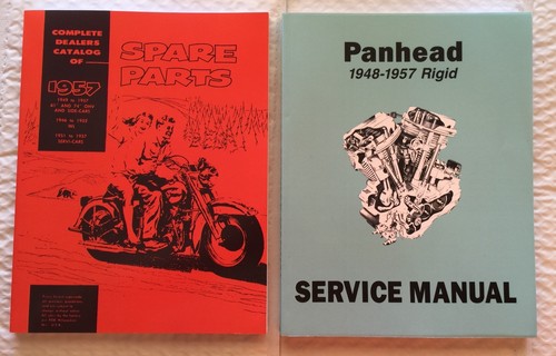 Harley panhead parts book - panhead,