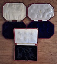 PROOF YEAR SET KOFFER. X 3.