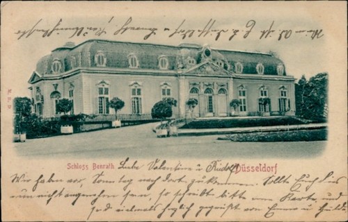 Benrath düsseldorf am - ak,