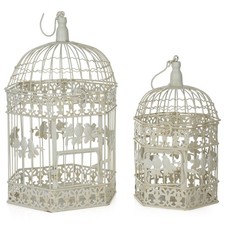 2er Set Vogelkäfig Deko