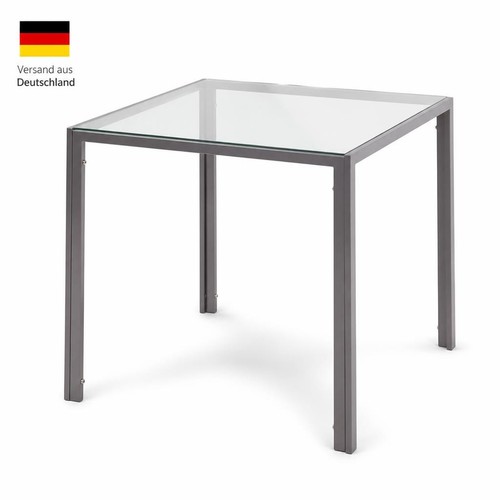 Esstisch 75x75cm glas - esstisch,