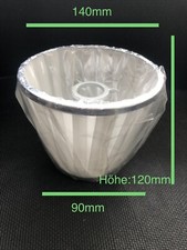 Stoffschirm E14 Textil Schirm Tischleuchte Stehlampe Lampenschirm Ø140x90mm 12mm