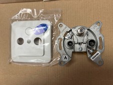 2x Antennendose Kabelanschluss Dose Stichleitungsdose Breitbanddose 3Loch 4dB