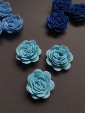 Filz Blumen 8er Set Rose Deko