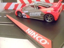 Ninco, Mc Laren F1 GTR,Neon Startnr. 44, 22000er Motor, orig. Box, Top Zust. neu