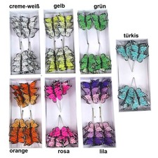 24 Feder - Schmetterlinge B