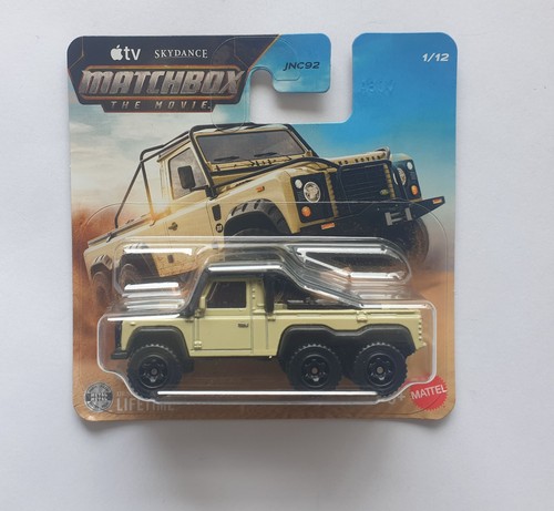 Land rover 6x6 matchbox - land,