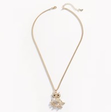 Halskette Eule Anhänger