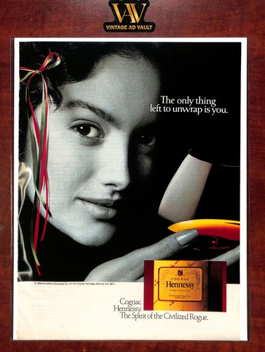 Hennessy cognac vintage - cognac, print