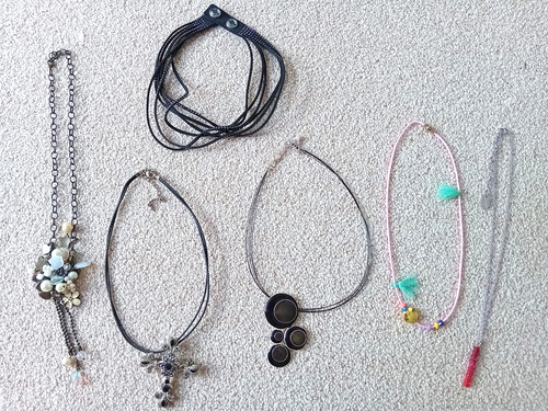 Modeschmuck ketten konvolut - modeschmuck, ketten-konvolut