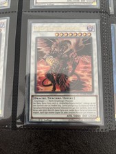 Yu-Gi-Oh! Narblicht Rotdrachen Erzunterweltler DUDE-DE013 Ultra Rare 1. Auflage