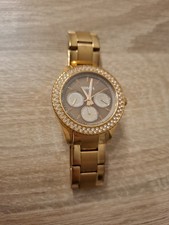 Fossil Armbanduhr Damen Gold