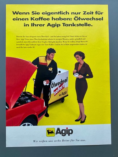 Agip tankstelle ölwechsel - tankstelle,