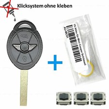 Auto Schlüssel 3Tasten Gehäuse Akku Funk für Mini Cooper R52 R56 R50 R53 Akku