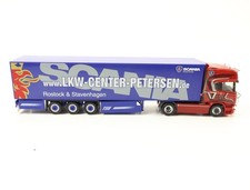 Herpa H0 LKW Scania V8 Kühlkoffer-Sattelzug TSU Jens Bode Petersen Rostock 1:87
