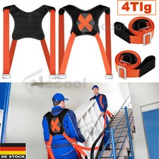 4-Tlg Tragegurte Umzug Möbel Shoulder Dolly Set 400 KG Tragehilfe Möbeltransport