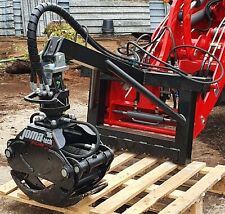 Forstgreifer mit Anbaurahmen. Joma tech. Euro-Aufnahme. Hoflader Radlader