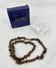 Tigerauge Halskette Bugor Classic Collection 46 cm