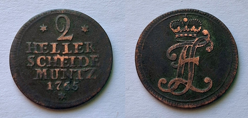 Heller 1765 friedrich ii - 1765,