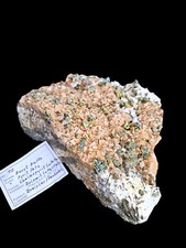 Baryt Chalkopyrit Dolomit Stufe aus Dreislar, Arnsberg 16x18x7cm Heilstein