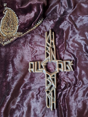 Wandkreuz aus bronze - wandkreuz,