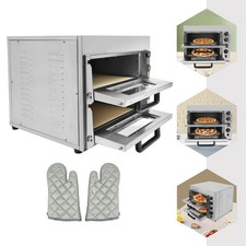 Gastro pizzaofen doppelkammer - pizzaofen,