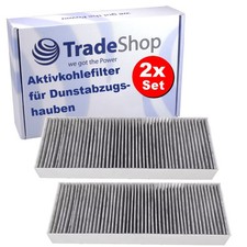 2x Aktivkohle-Filter 430 x 130