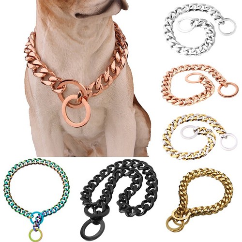 Edelstahl choker hundehalsband - edelstahl,