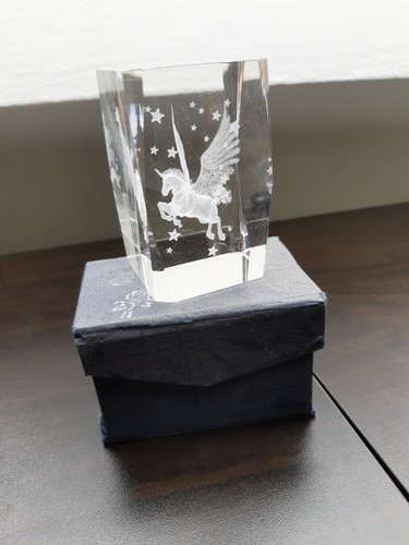 Kristallglas mit - 3d,