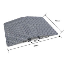 Schwellenbrücke Schwellenrampe Rollstuhlrampe aufliegend Rampe Türschwellenrampe