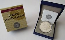 Frankreich 10 Euro 2014 Semeuse Denier de Charles II le Chauve Silber